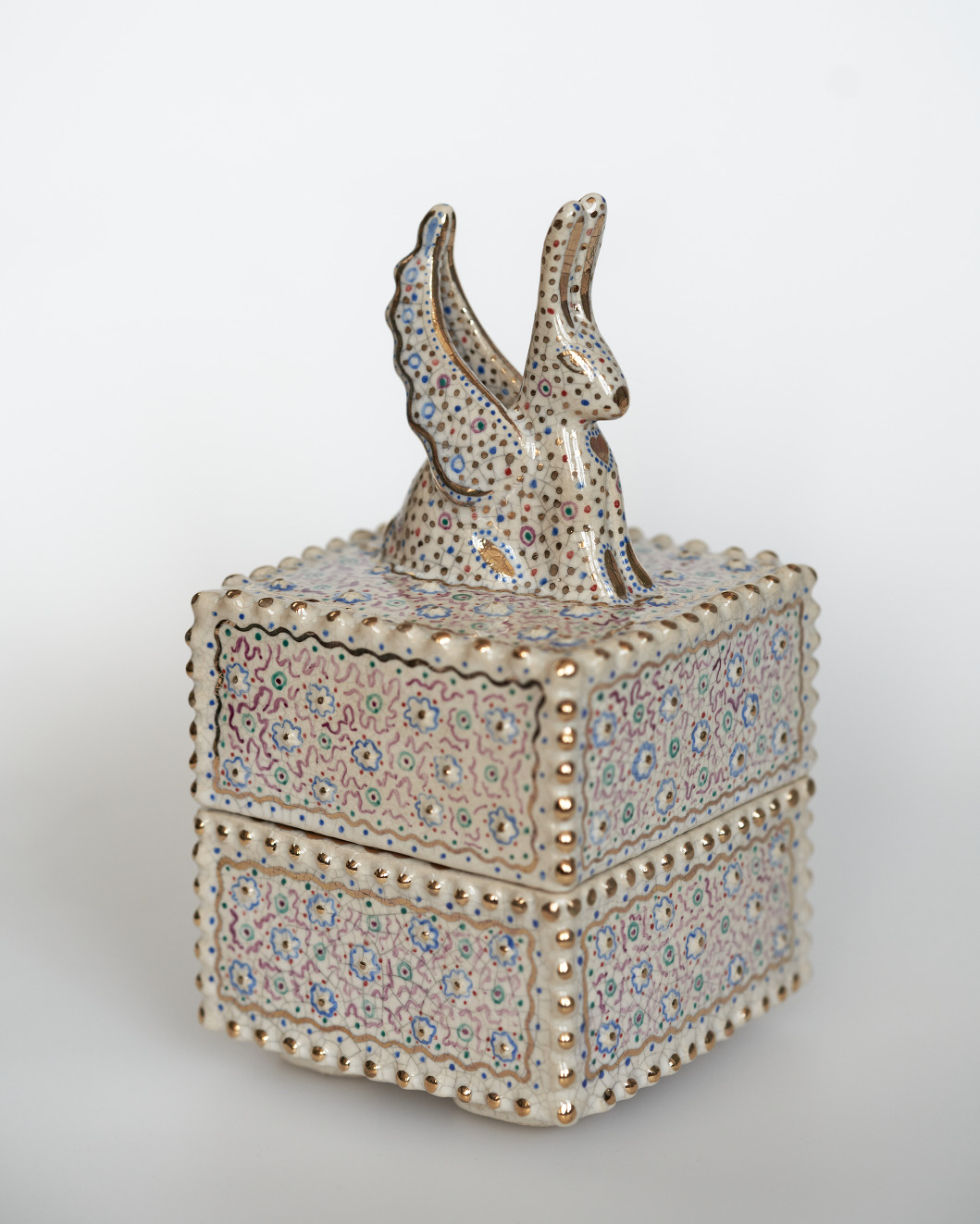 Small Chest with Flying Hare