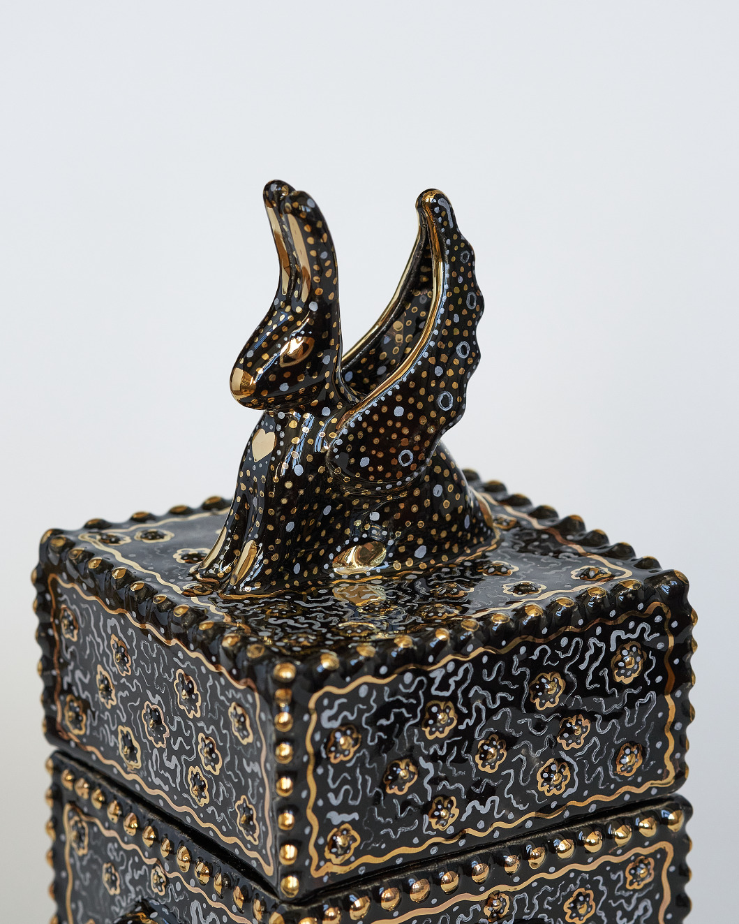Chest with Flying Hare (black) 2